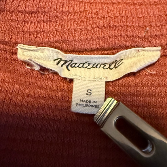 Madewell Long Sleeve Button Down Top - Picture 9 of 11